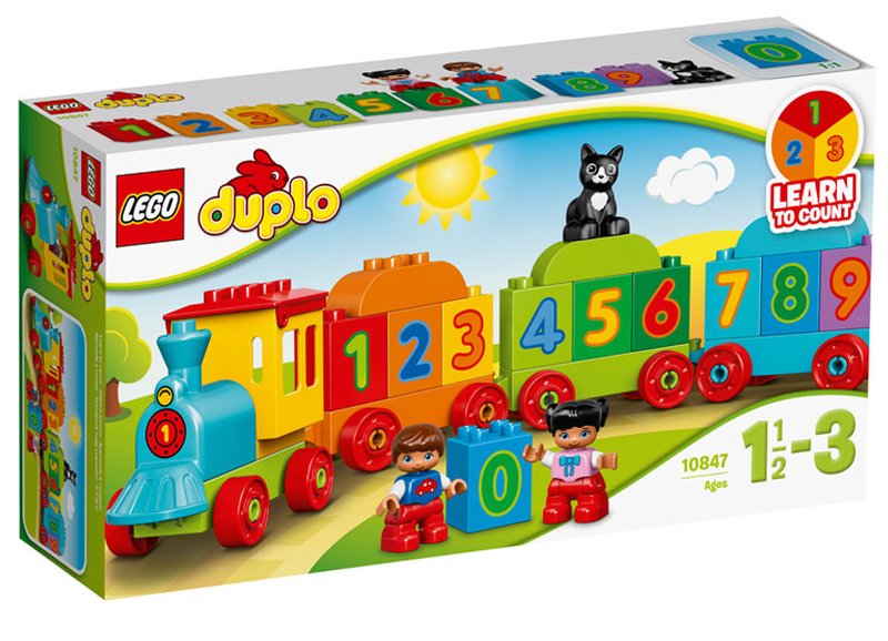 Trenul cu numere Lego Duplo (10847)