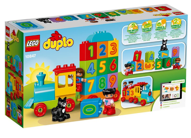 Trenul cu numere Lego Duplo (10847)